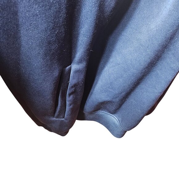 Navy & Yellow Hooded Sweatshirt With Knight Logo & NCAA Theme - Picture 6 of 6